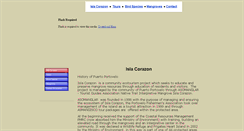 Desktop Screenshot of islacorazon.com