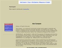 Tablet Screenshot of islacorazon.com